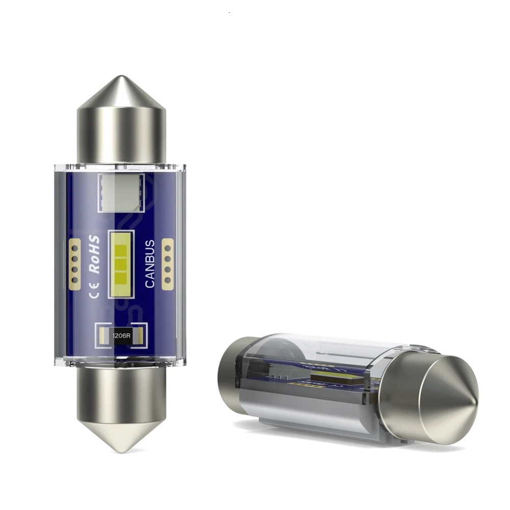 лампа светодиодная 1136 3smd 12-24 биполярная