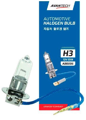 автолампа avantech h3