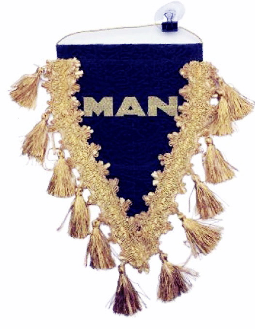 вымпел треугольный MAN