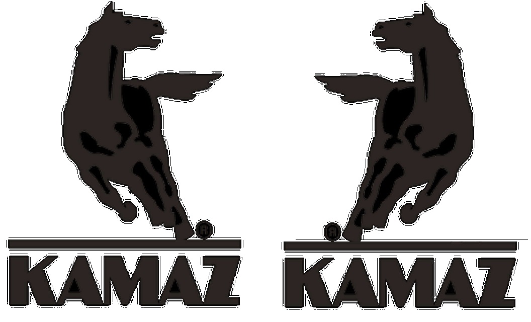 наклейка камаз вырезная