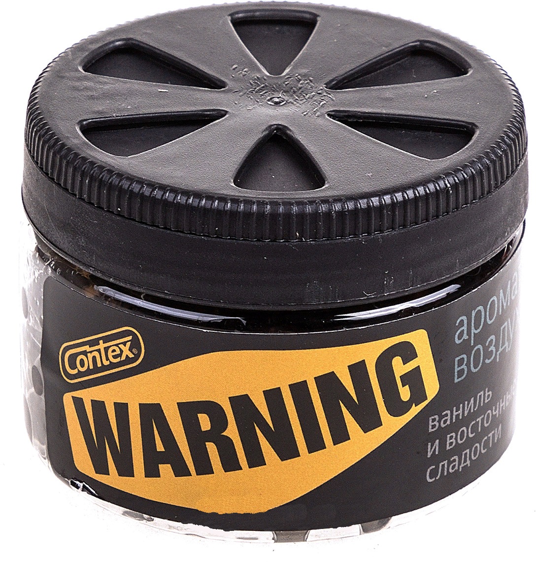 ароматизатор contex гель warning