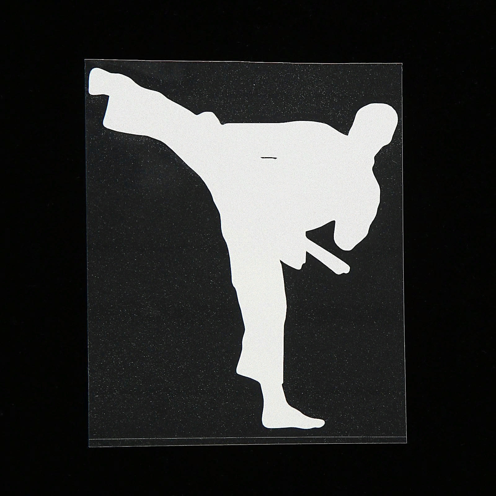 наклейка каратист