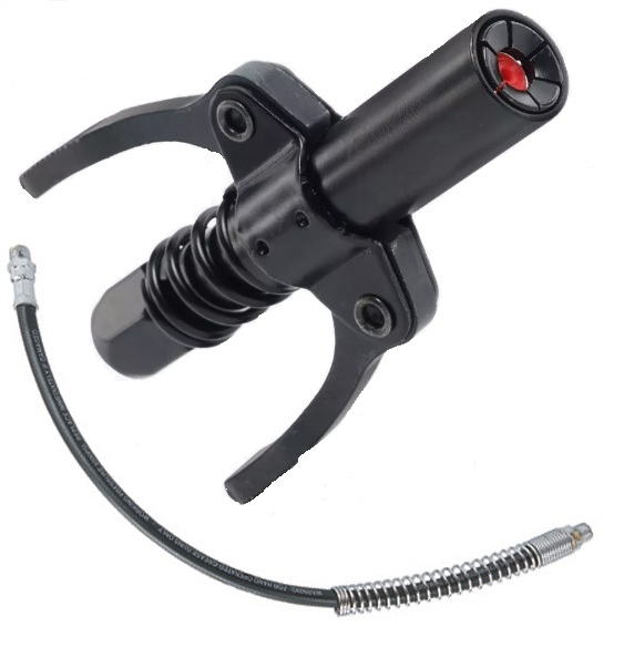 наконечник шприца быстросъемный 2 ручки черный со шлангом