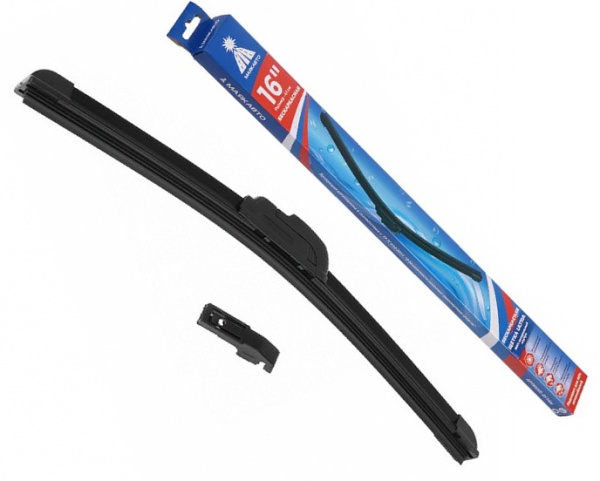 щетка стеклоочистителя маякавто бескаркасная 40