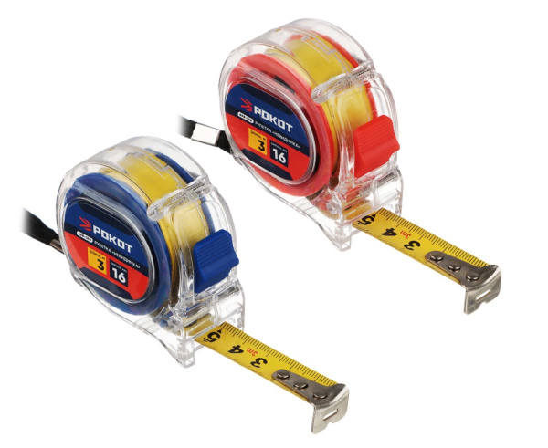 рулетка рокот 3х16мм невидимка