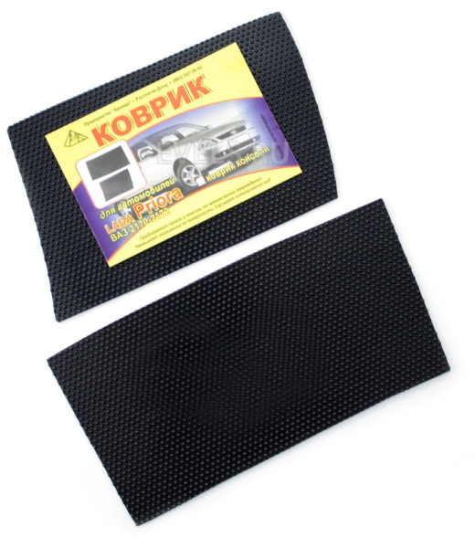 коврик на панель приора