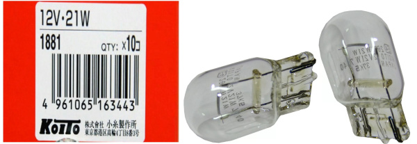 Автолампа koito 1881