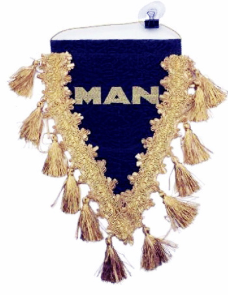 вымпел треугольный MAN