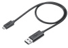 кабель usb microusb силикон черный